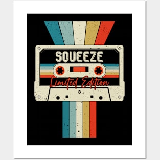 Graphic Squeeze Proud Name Cassette Tape Vintage Birthday Gifts Posters and Art